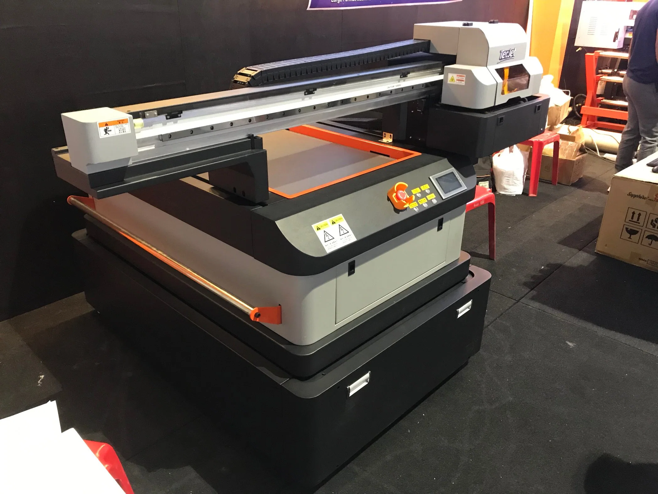 Tecjet UV Flatbed Printer CD DVD Printing Machine Price