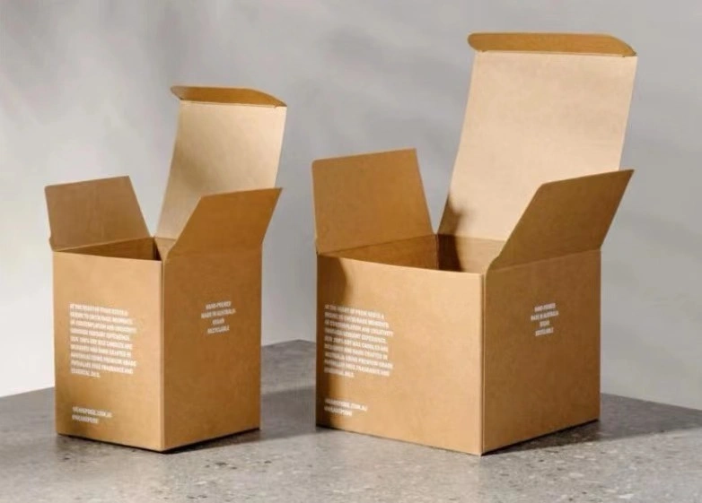 Cartón de alta calidad Kraft Brown Paper Corrugated Carton Packaging Box Cajas paquete de Negocios