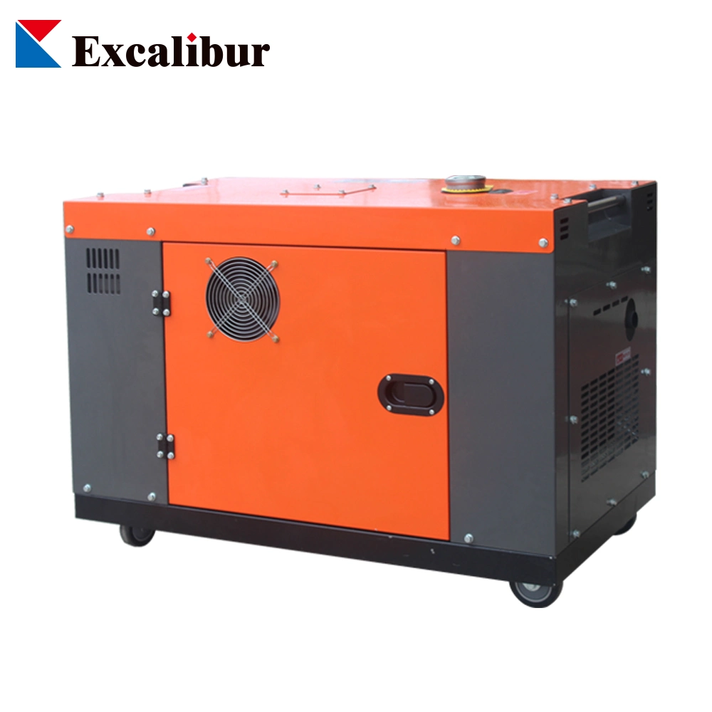 10kVA Silent Diesel Power Generator with Remote Start