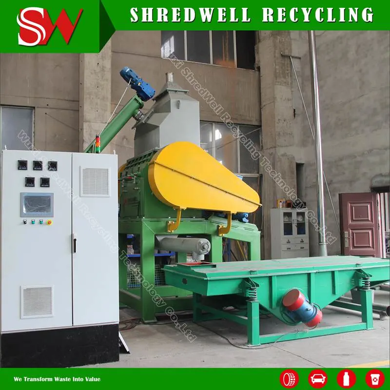 Tire Recycling Processing Machine/Rubber Granulating Equipment