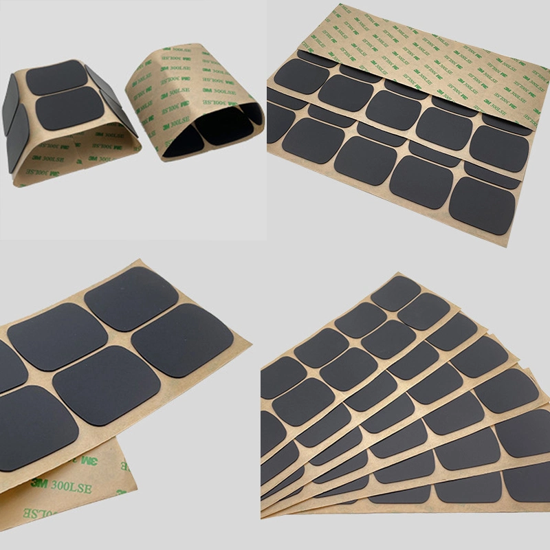 Anti Skid Self Sticky Silicone Rubber Sheets for Sealing, Cushioning and Gasketing Application