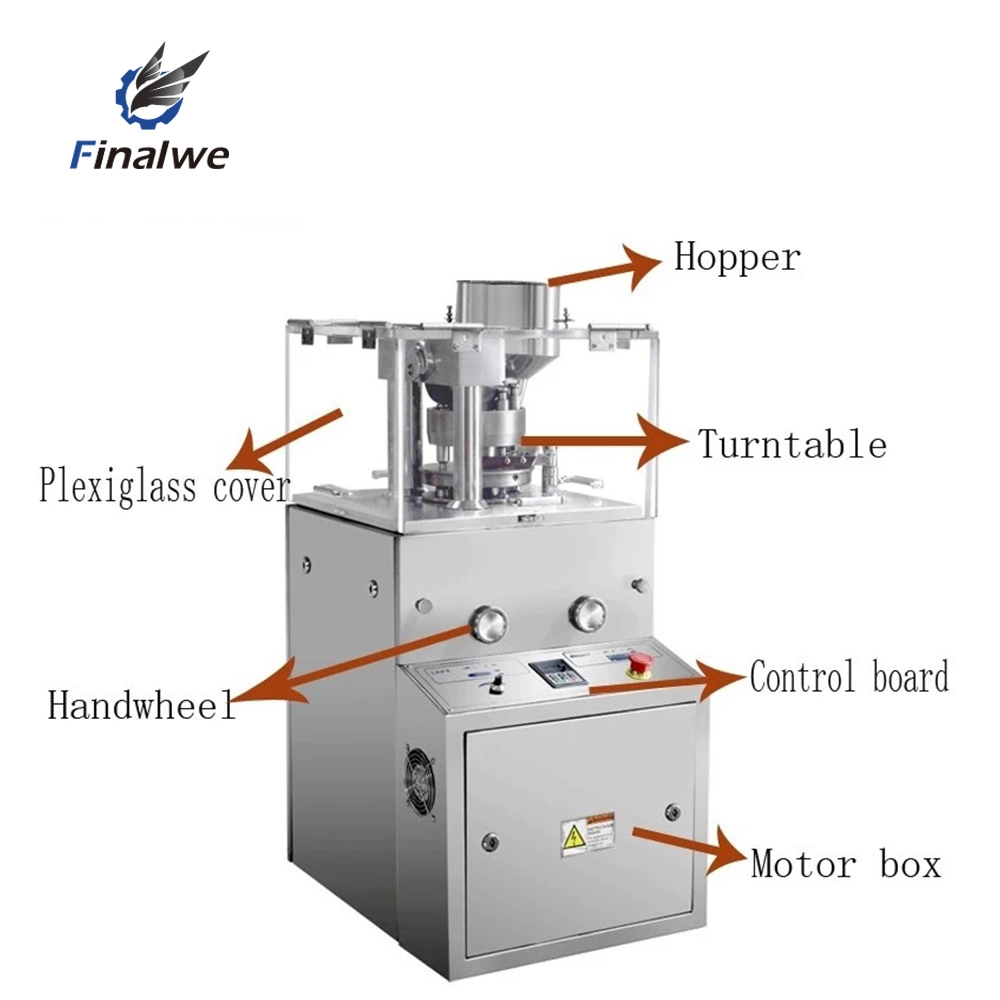 Compactador de tableta giratoria automático fiable y versátil avanzado de Finalwe