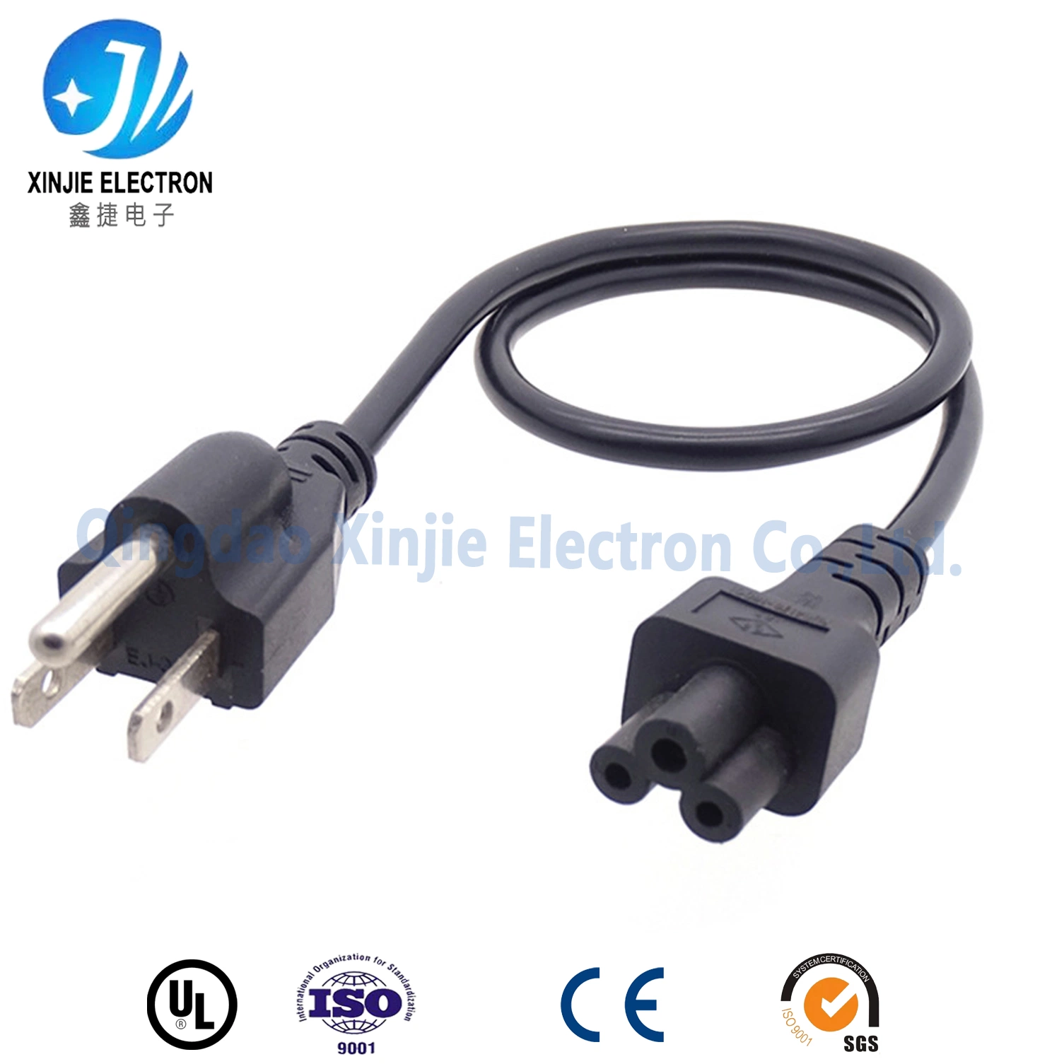 PSE Certificate Electrical Power Cord with Japan Male Plug