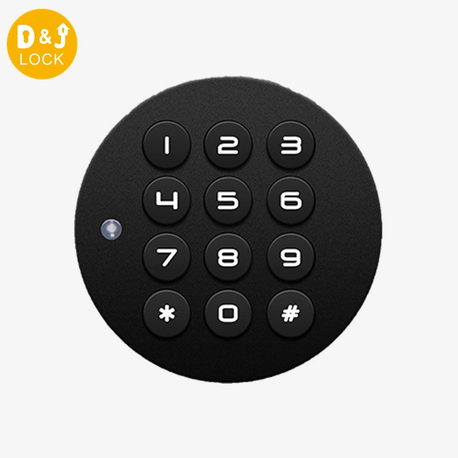 Furniture Hardware Digital Cabinet Drawer Handle Safe Code Smart Lock