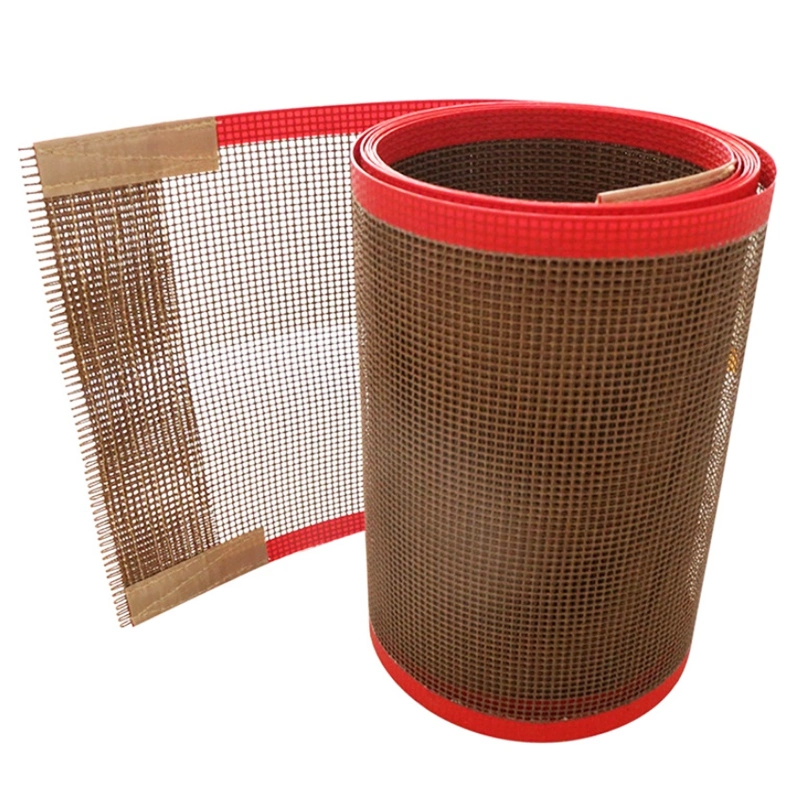 High quality/High cost performance PTFE Mesh Conveyor Belt with Alligator Lace