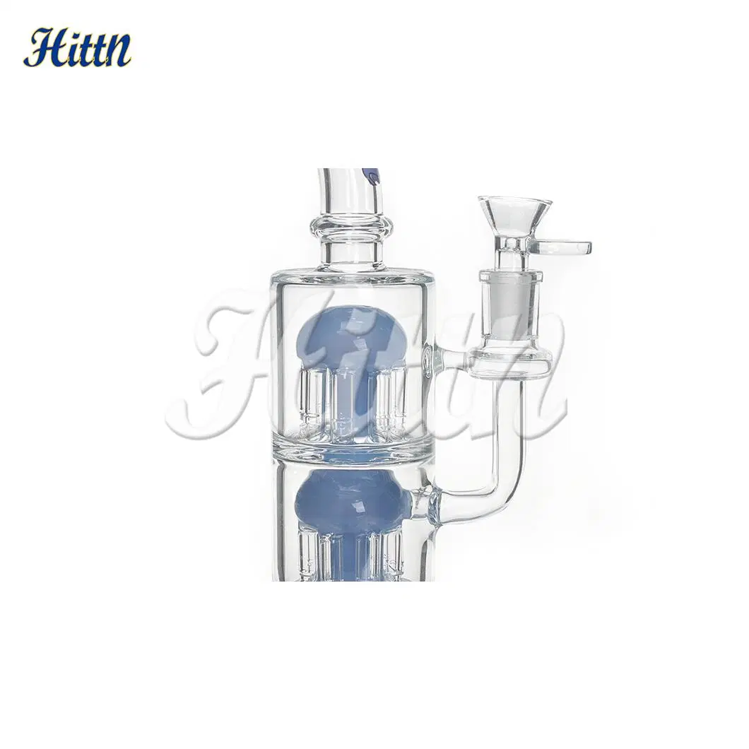 High quality/High cost performance Hittn 10 pulgadas Pyrex de vidrio Hookah conjunto de fumar Tubo de agua de vidrio de Puff Dulce de grietas