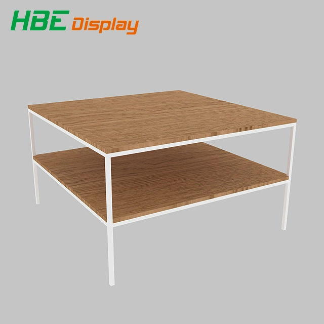 Wholesale/Supplier Multi-Functional Wooden and Metal MDF Display Stand for Shop