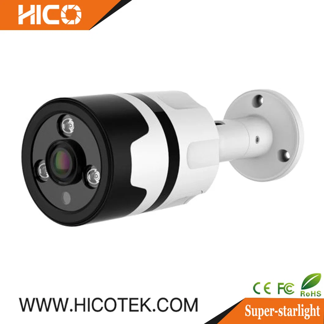 5MP Starlight Sony Imx Starvis Sensor IR Fisheye Panoramic Overall View Vr Ahd Outdoor CCTV Security Bullet Camera