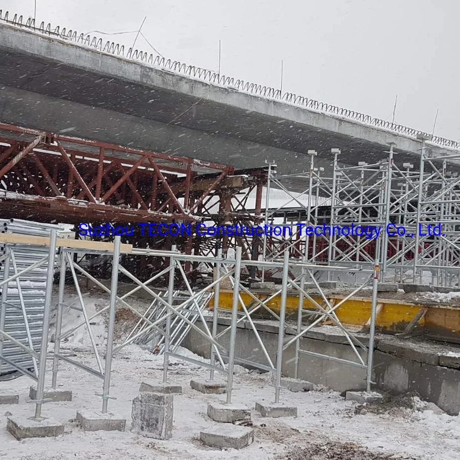 Tecon Aluminum Scaffolding Transmission Working Scaffold Communication Power Mobile Tower