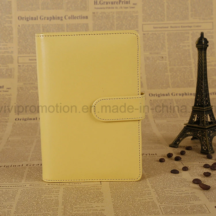 High quality/High cost performance PU Leather Cover Notebook with Magnetic Closure (PUN405)