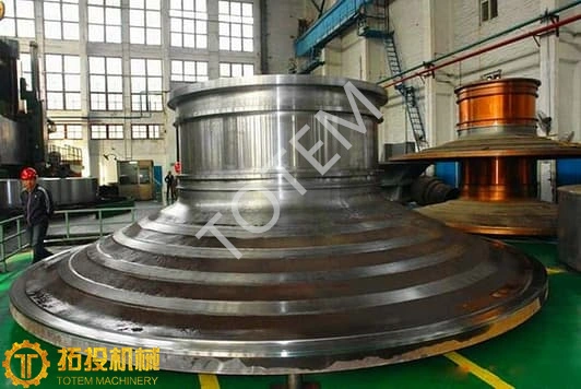 Customized Casting Cap Cement Ball Mill Heads Steel End Cover