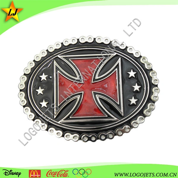 Stock Hot Sale Quality Metal Pin Belt Buckle with Shining Diamond