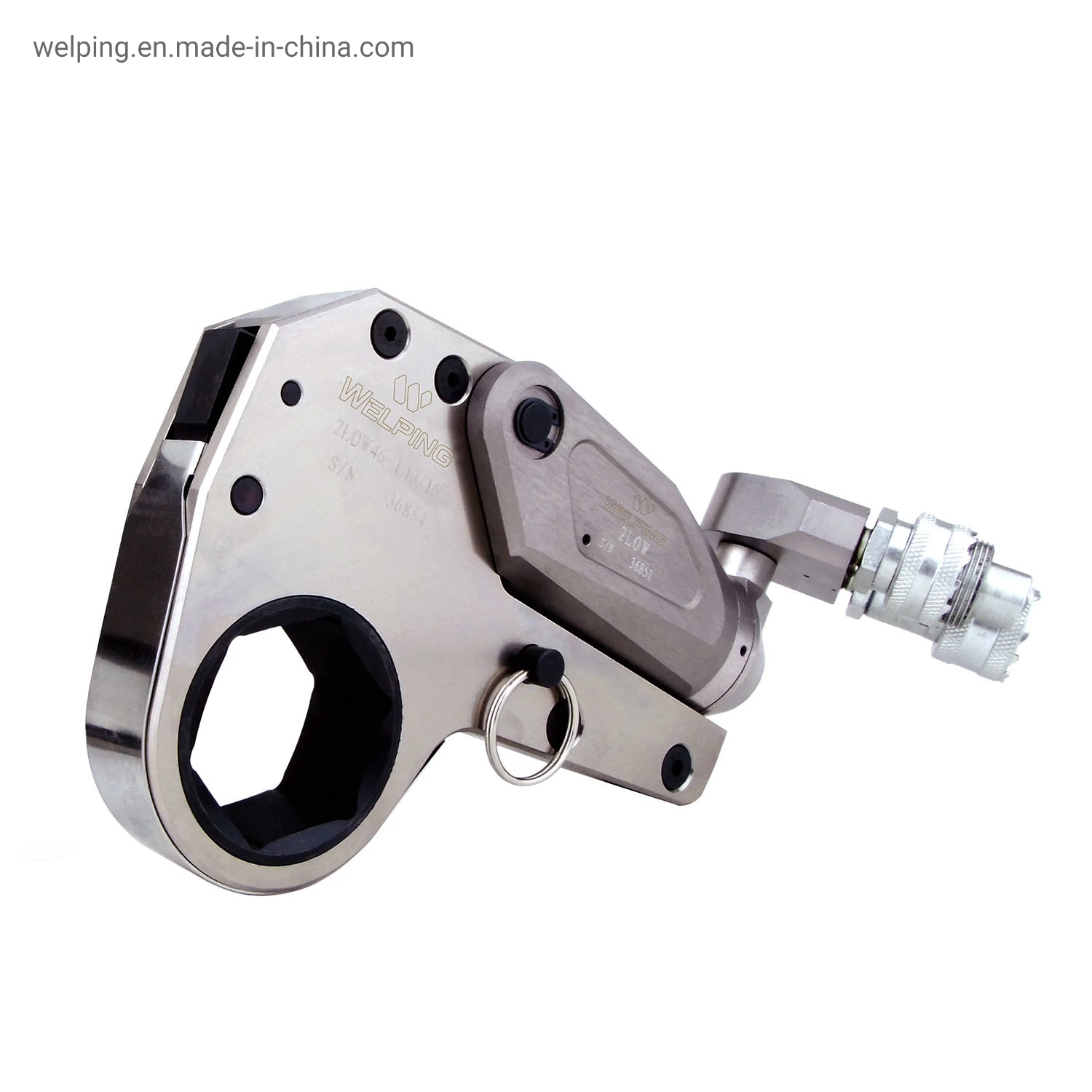 Welping Best Selling Hexagon Ratchet Hollow Torque Hydraulic Wrench Square Drive Wrench
