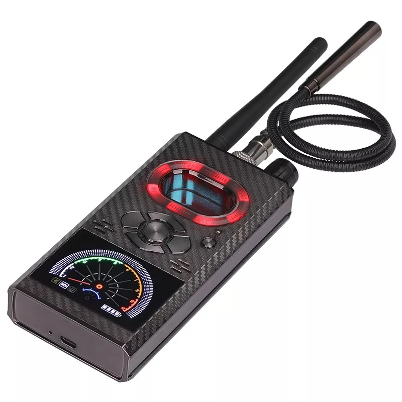 Actualizado disponible K99 Anti Spy Bug RF Detector GPS GSM alarmas escáner inalámbrico UHF VHF FM Detector de señal