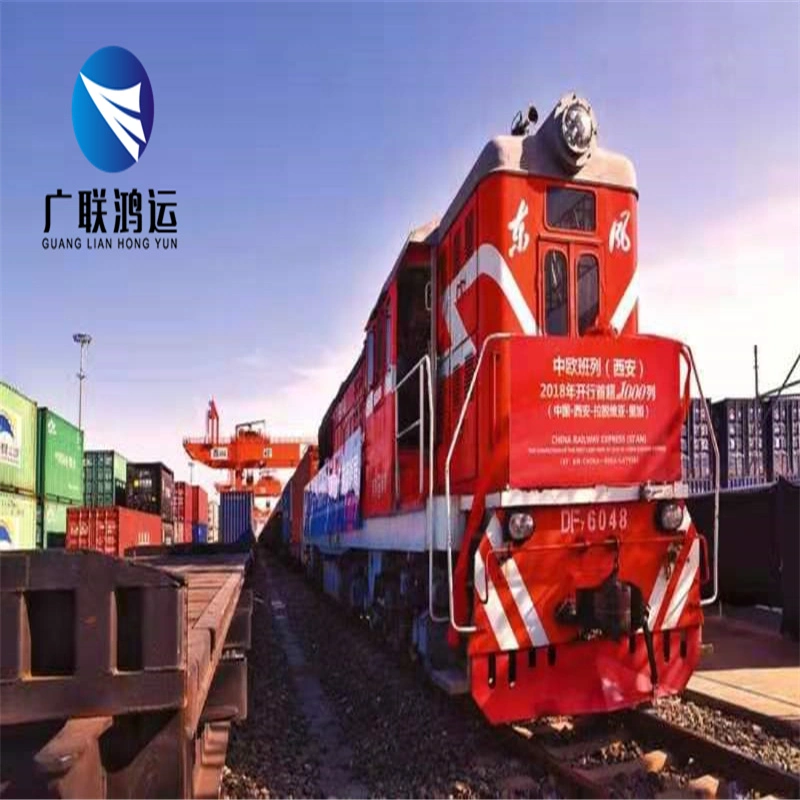 China Italia Francia Alemania España ferrocarril transporte puerta a puerta DDP