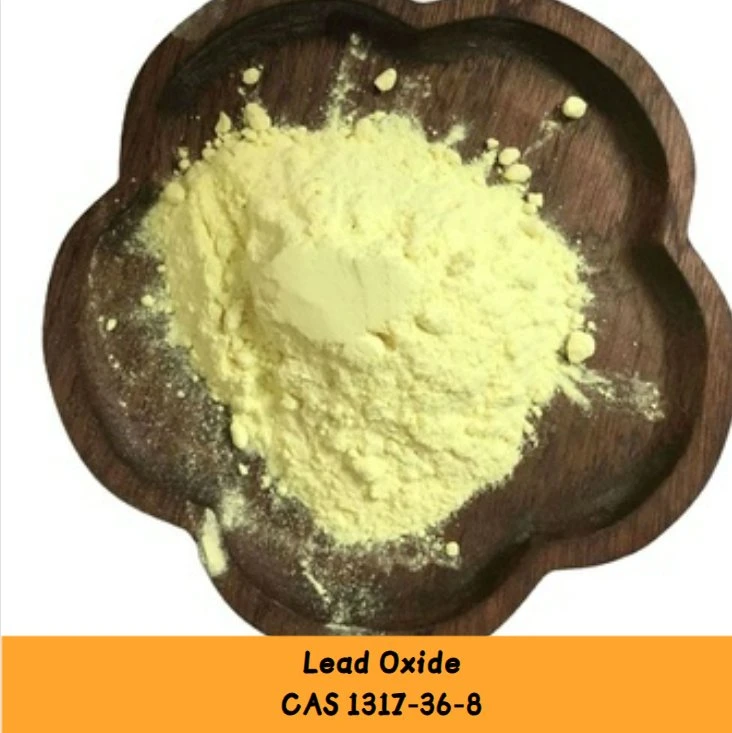 Factory Supply for Painted / Ceramic / Rubber Yellow Lead Oxide Powder CAS 1317-36-8