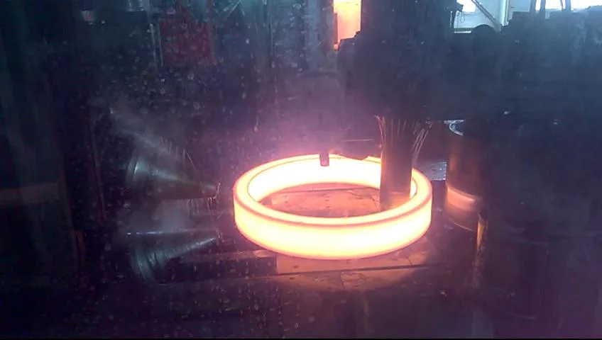 42CrMo 4130 Customized Hot Forged Rolled Ring Forging for Slew Bearing