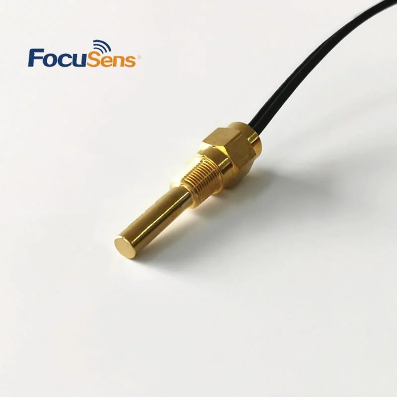 Auto Water Sensor High Temperature Ntc Sensor SUS304 Brass Housing Threaded Probe Thermal Sensor with Screw Threads