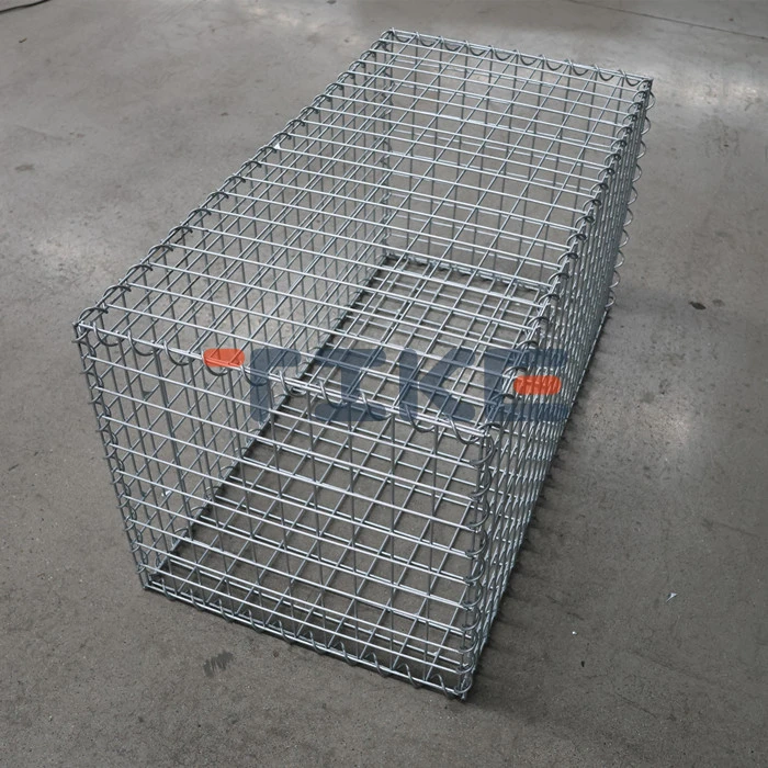 2X1X1 Galvanized Welded Wire Mesh Gabion Box