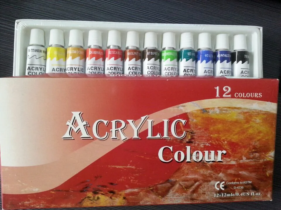 Professional Acrylic Paint Set, Acrylic Color