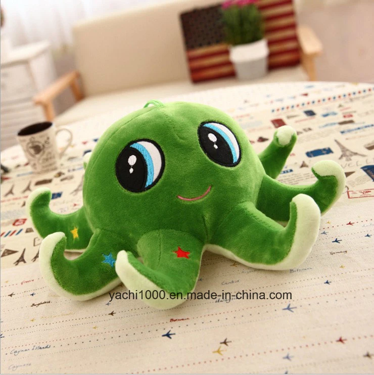 Custom фаршированные очаровательный мягкие игрушки осьминог морских животных
