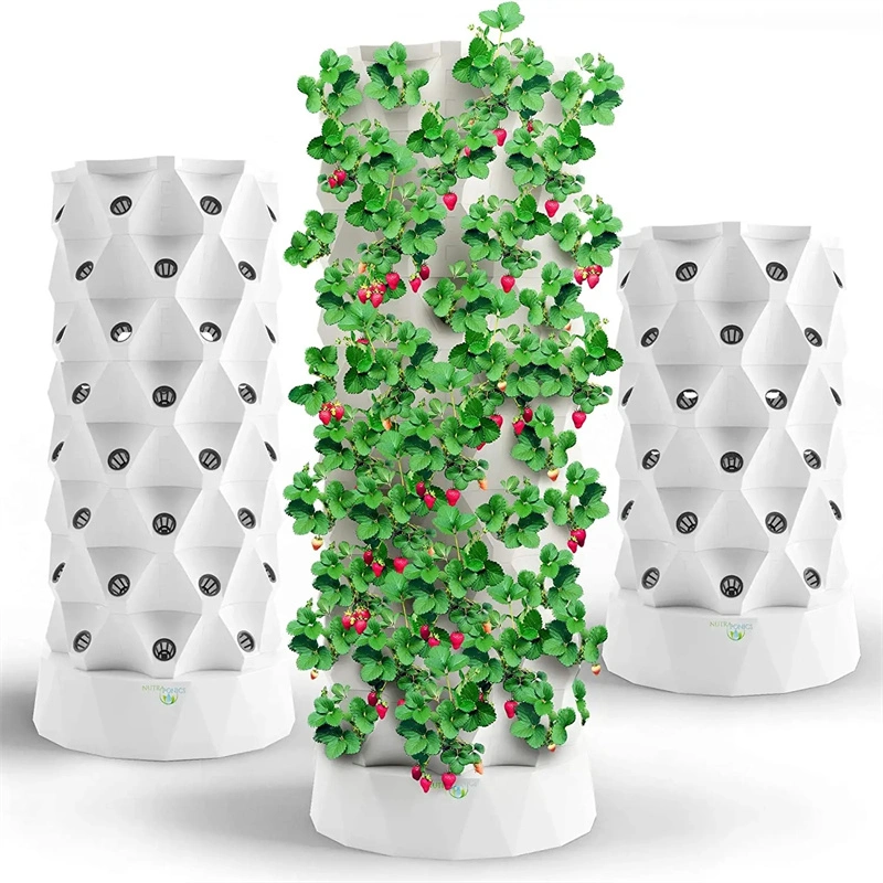 Hydroponic System Vertikal Growtower für Salat Gemüse Aeroponics wachsen