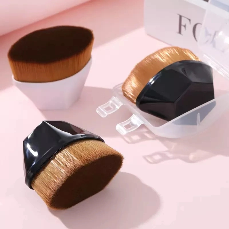 Wholesale/Supplier New Arrival Synthetic Fiber Foundation Brush with Protective Case Cosmetics Brush Makeup Brushes