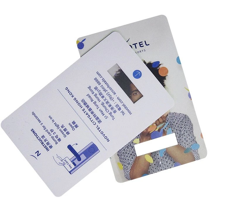 Lowest Cost Contactless 125kHz Glossary PVC ISO 11785 Tag Programmable Card for Hotel Room