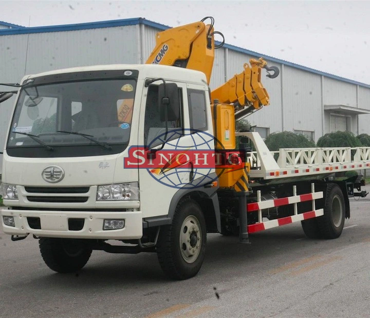 Wrecker-cranes  2 Car Carriers With Hydraulic Winch Wheel Lift Tow Truck Crane