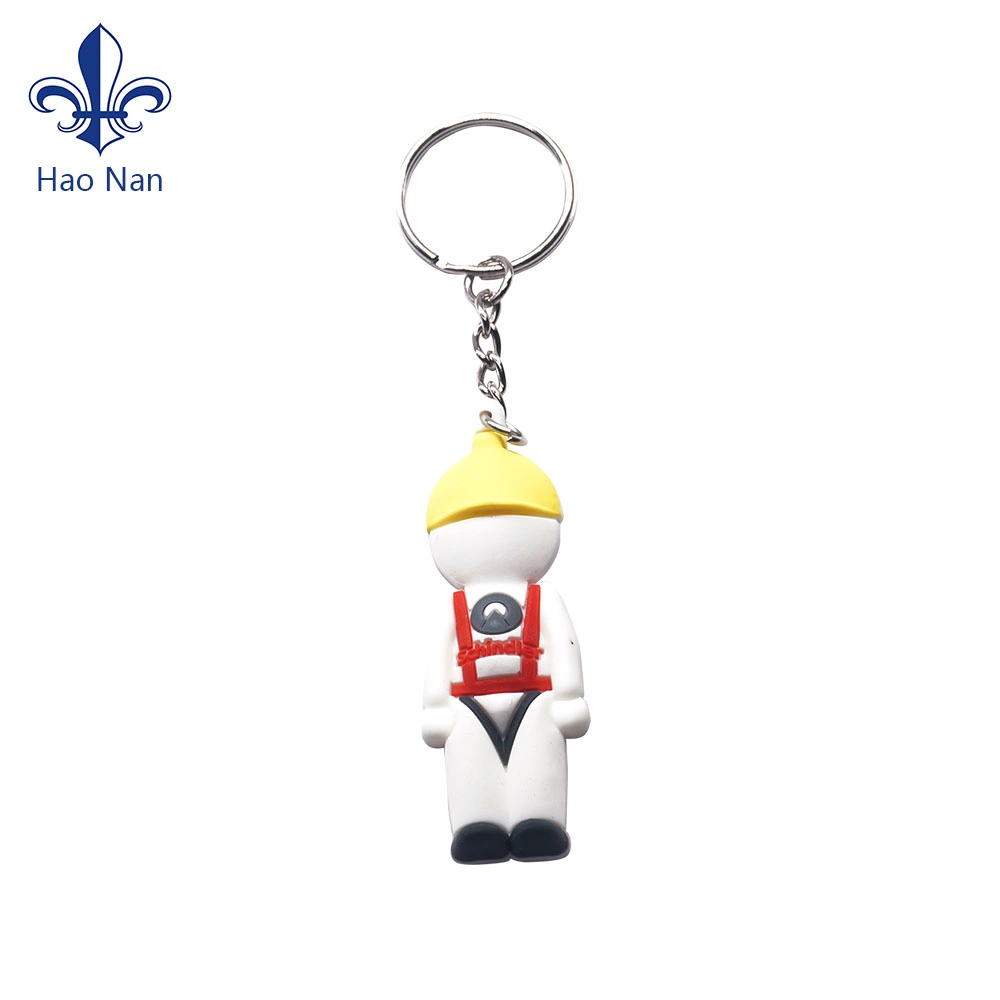 Wholesale/Supplier Embossed PVC Logo keychain for Promotional