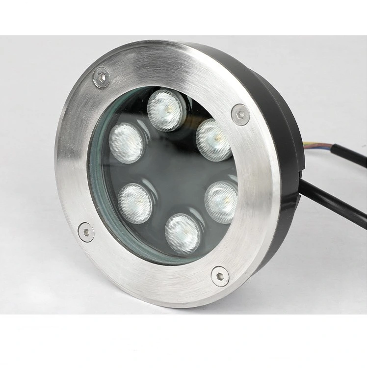 Acero inoxidable resistente al agua Piso LED luces Spot Metro