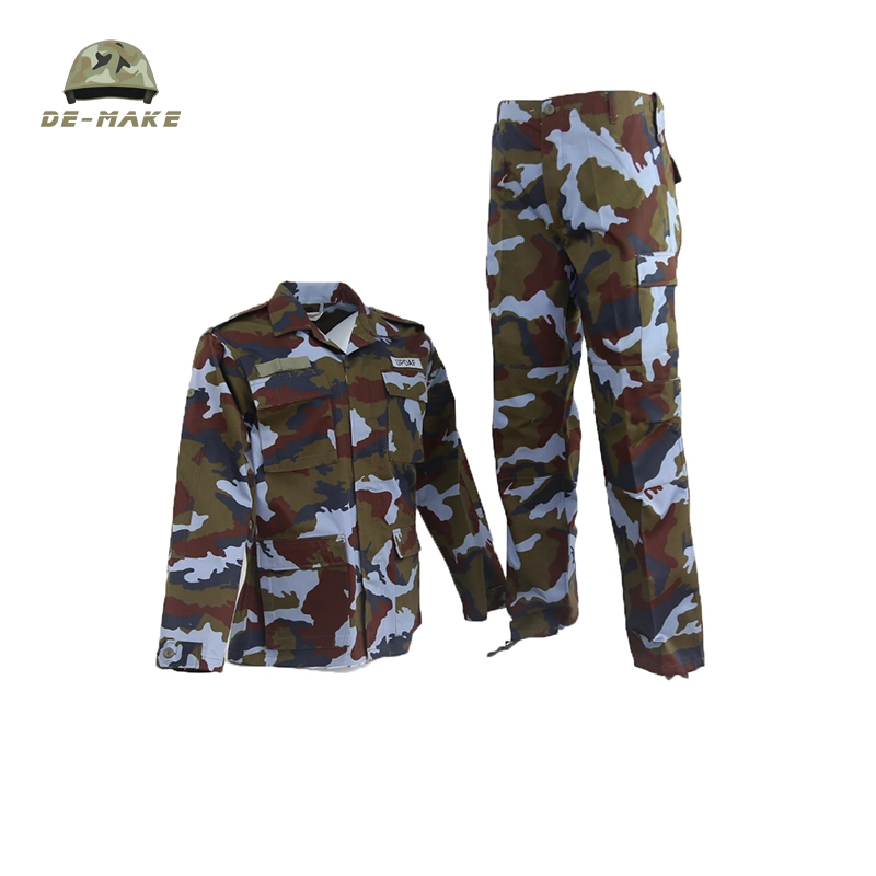 Bdu Military Uniform Fabric Camouflage Cotton Men OEM Anti Style Feature Material Breathable Origin