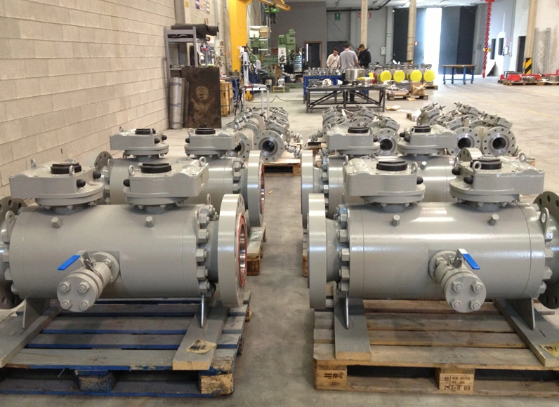 API 6D Double Block and Bleed Floating Ball Valve