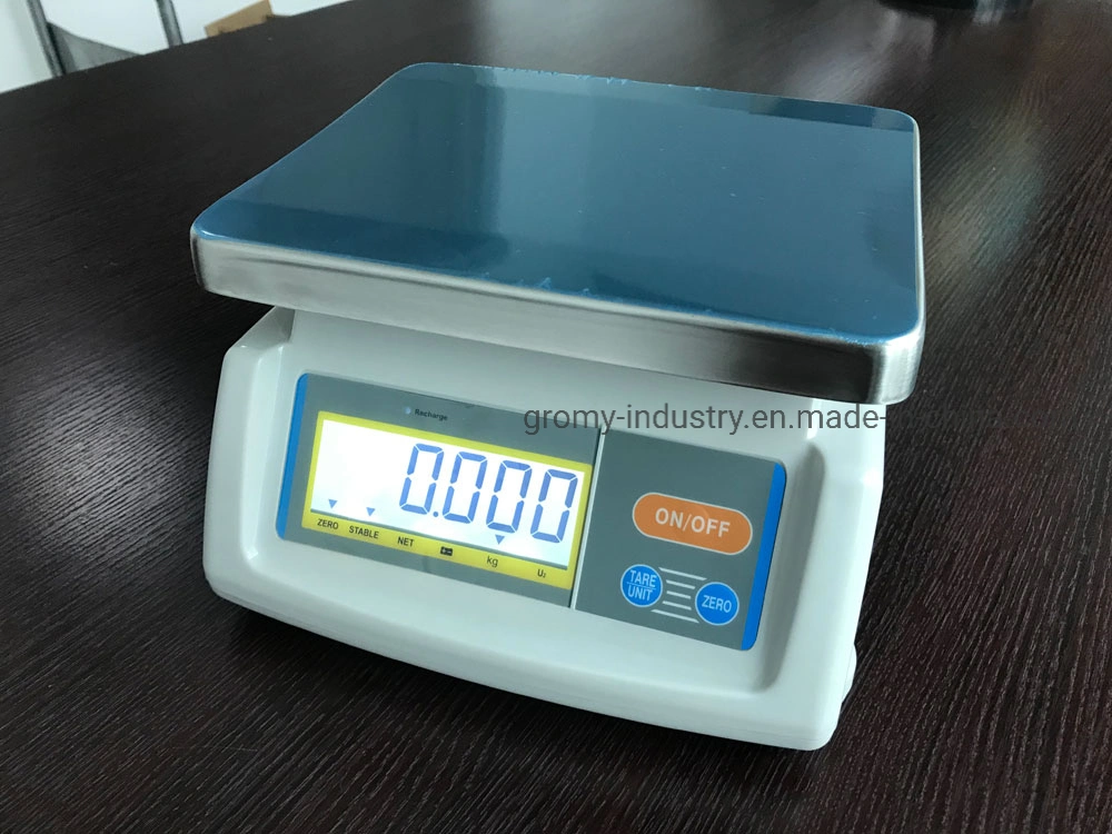 Mesa de pesaje electrónico escala Kenya T28 a 15kg.