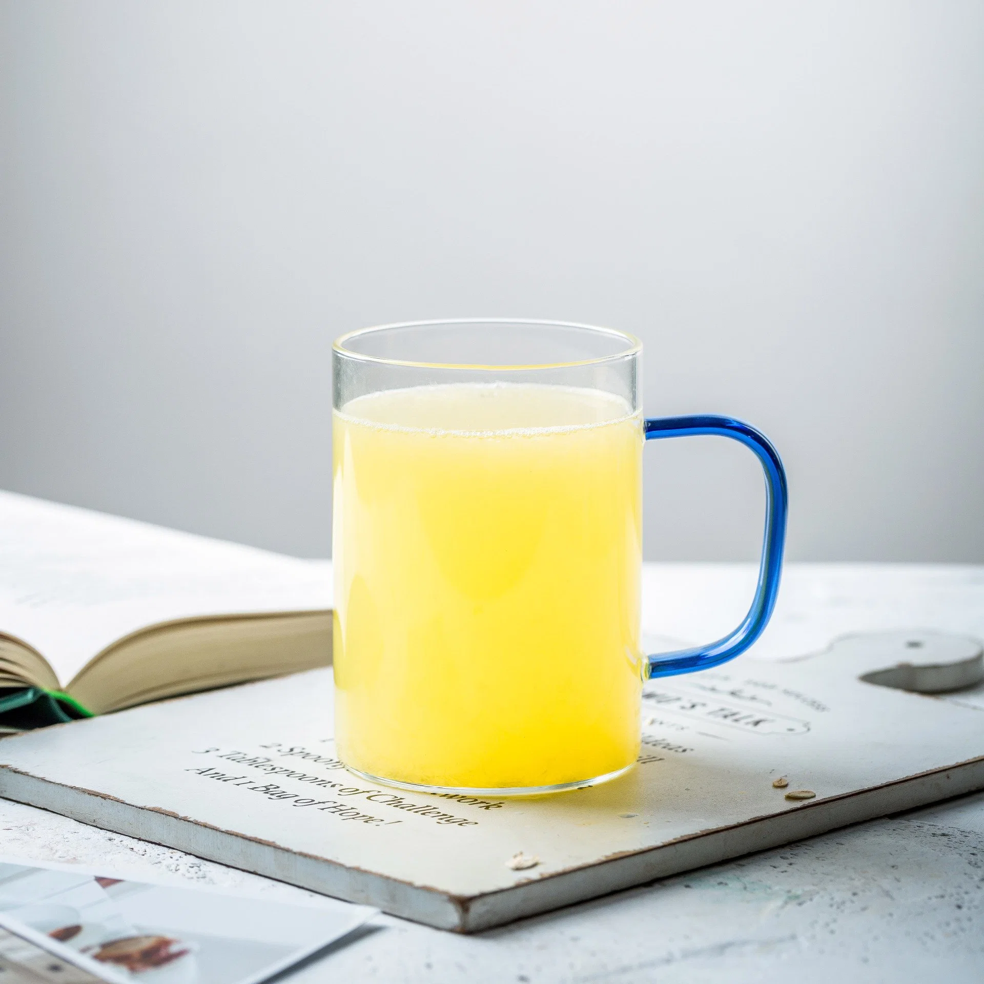 300ml 400ml de lait de consommation à double paroi en verre de café tasse de thé