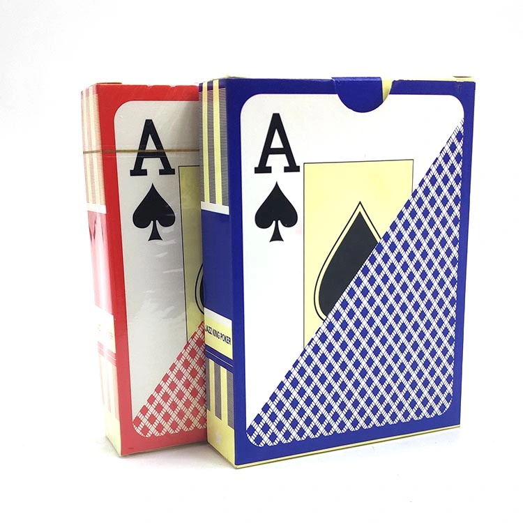 Commerce de gros en stock de cartes à jouer 100 % Nouveau plastique PVC imperméable au Poker