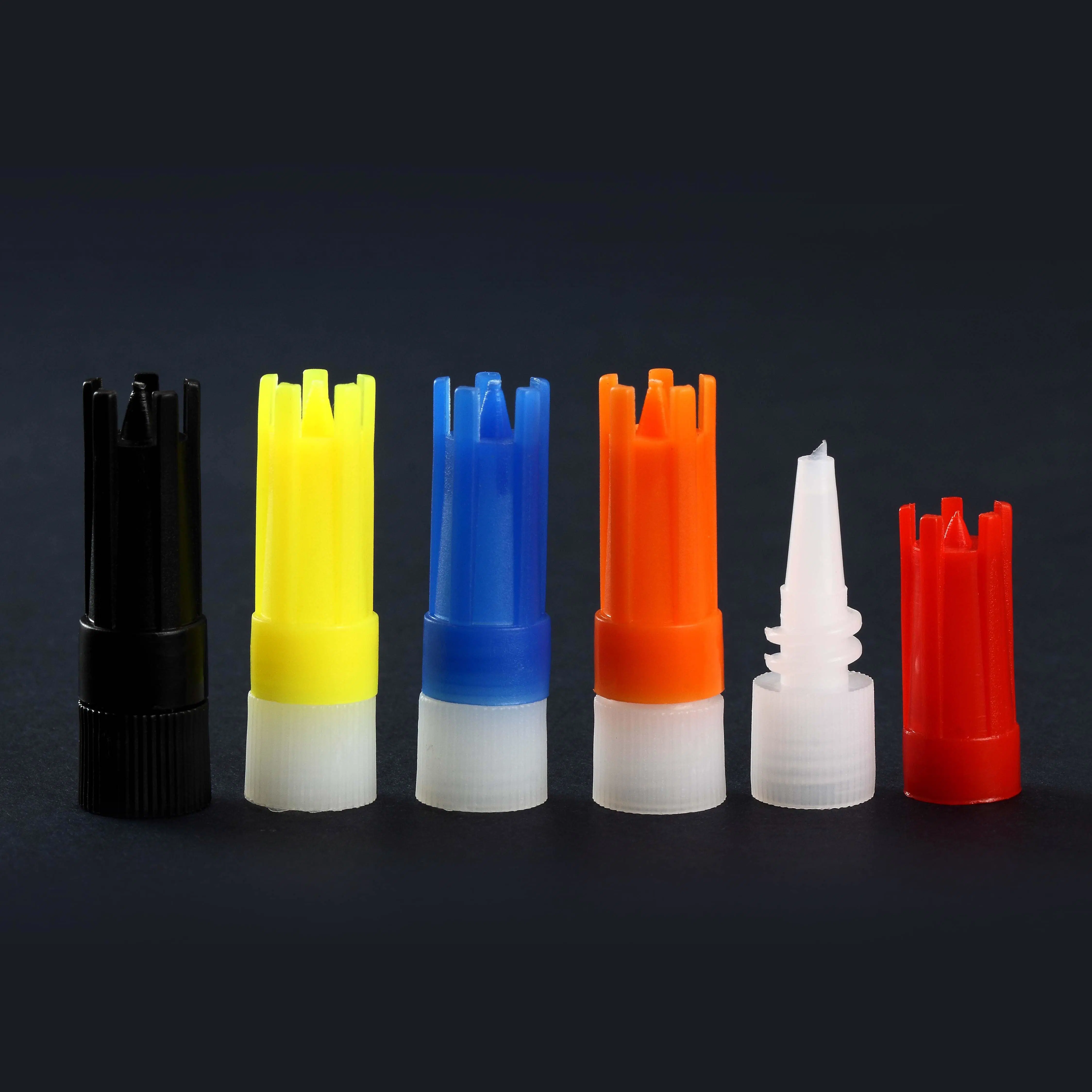 Plastic Cyanoacrylate Super Glue Bottle Adhesive Tube with Cap