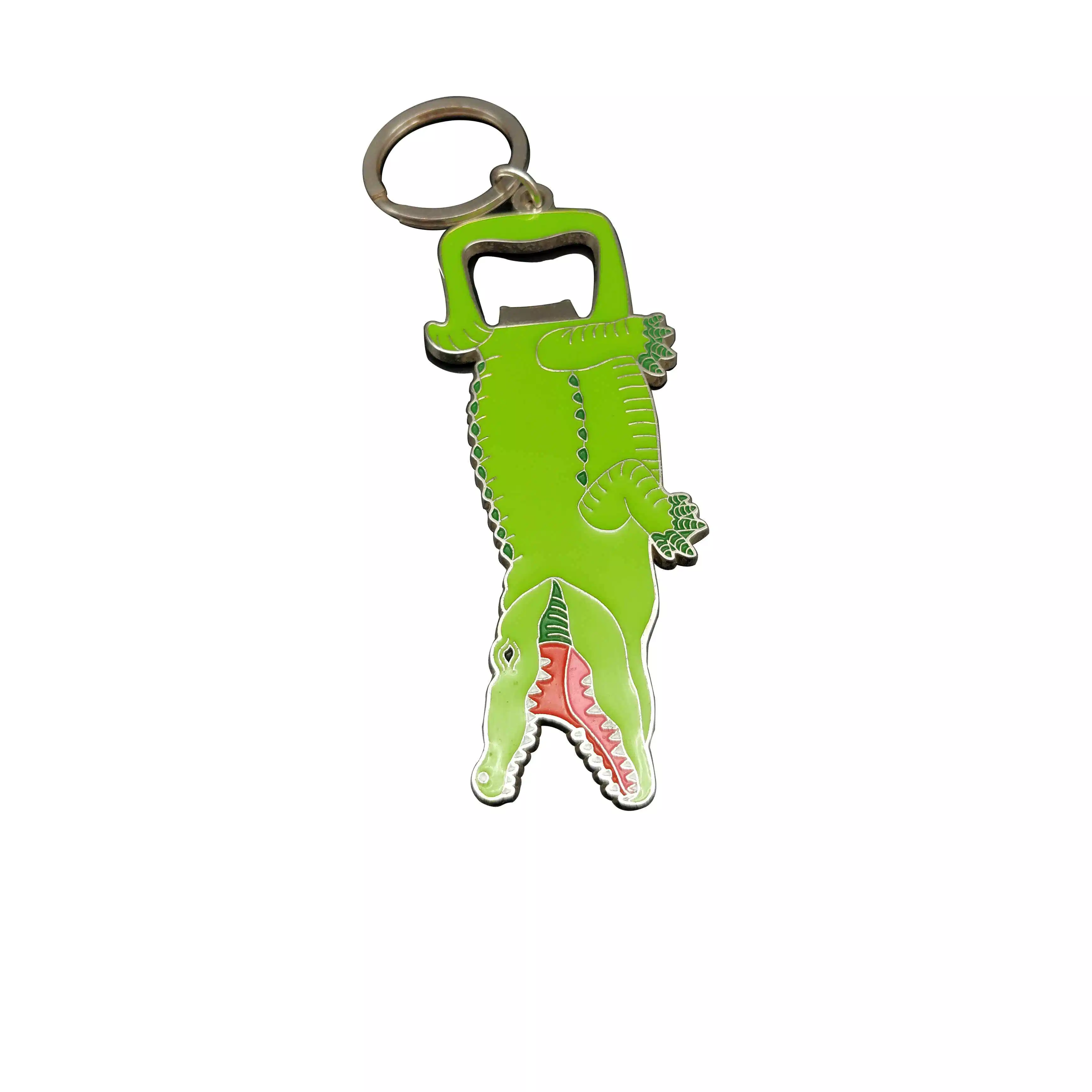 Wholesale Price Custom Souvenir Zinc Alloy Enamel Metal Bottle Opener Keychain