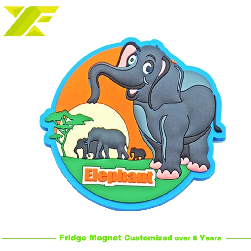 Wholesale/Supplier High quality/High cost performance Rubber Fridge Magnet with Any Customized Logo