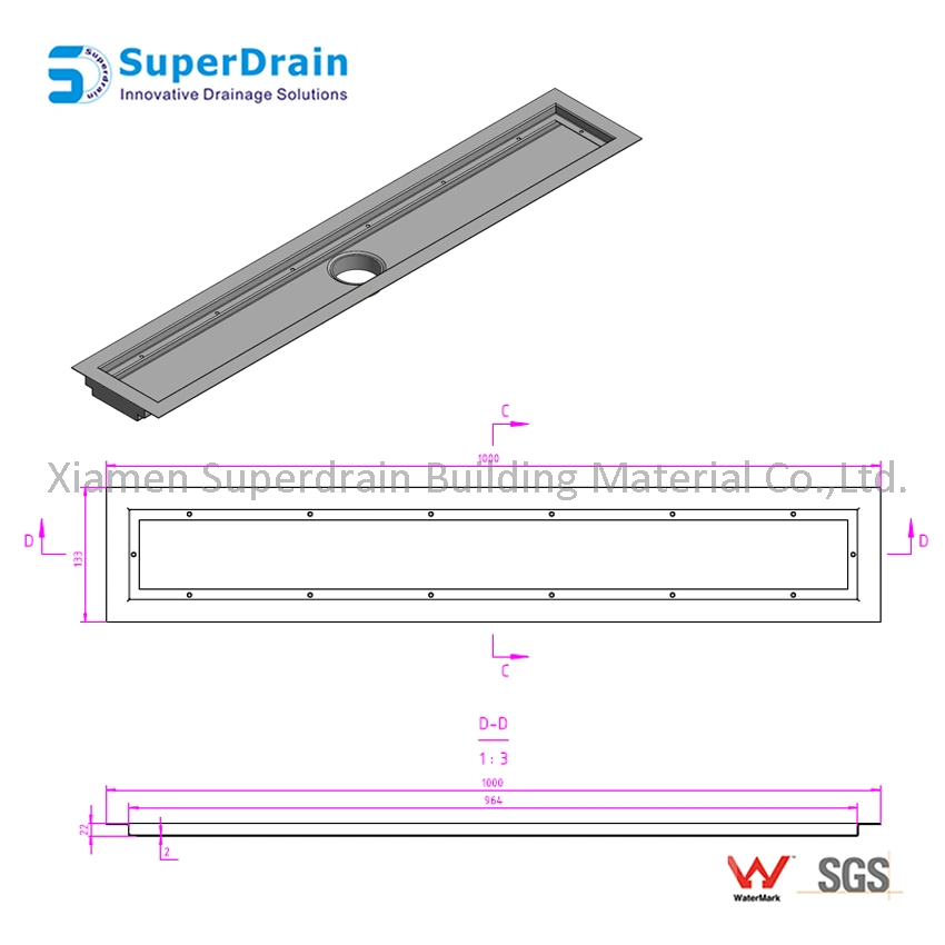 Stainless Steel Gutter Drain Flexibl Cover/Ditch Cover