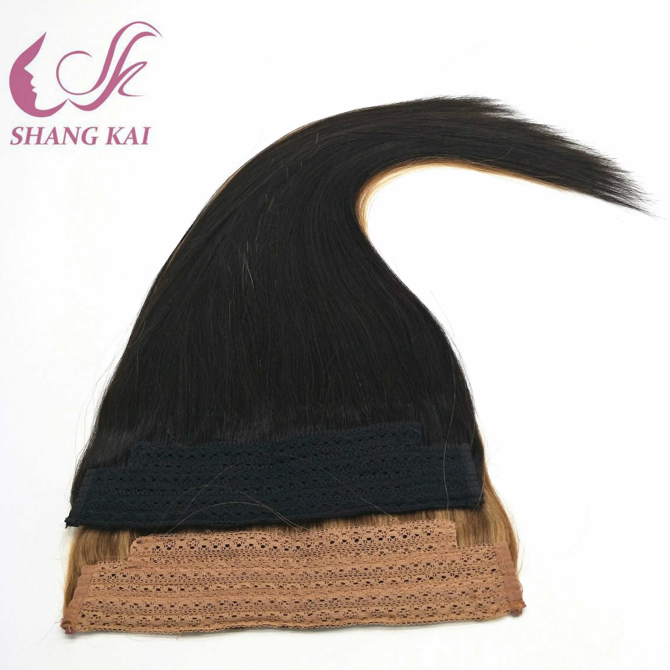 Premium Quality Invisible Hair Weft Human Hair Extension Easy One Piece Hair