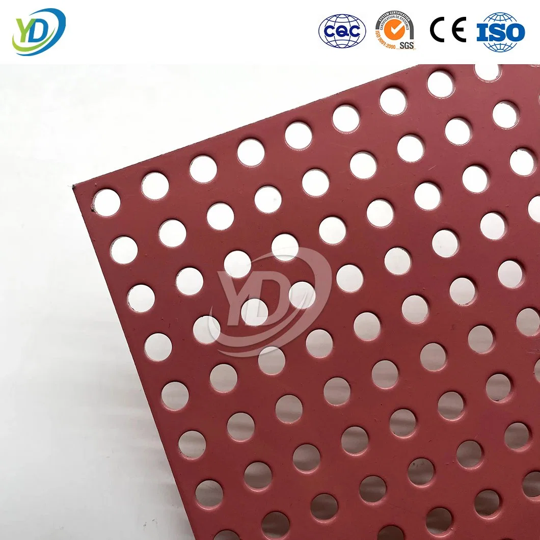 Yeeda Wire Mesh Building Perforated Sheets Special Hole Shape Perforated Ss Plate China Manufacturers Oval Hole Perforated Metal