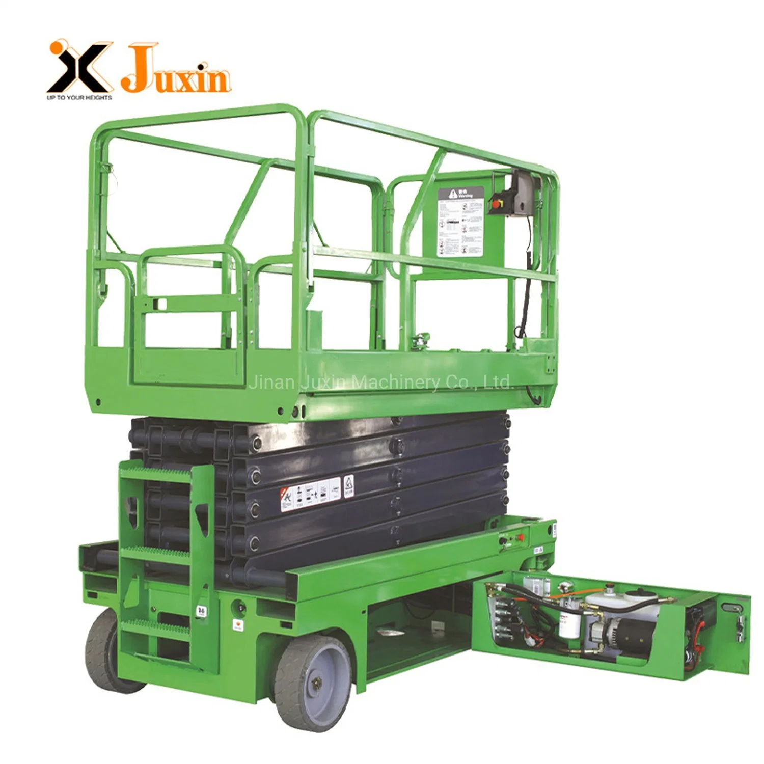 Mobile Hydraulic Lift Double Scissor Table Electric Scissor Lift Service Platform