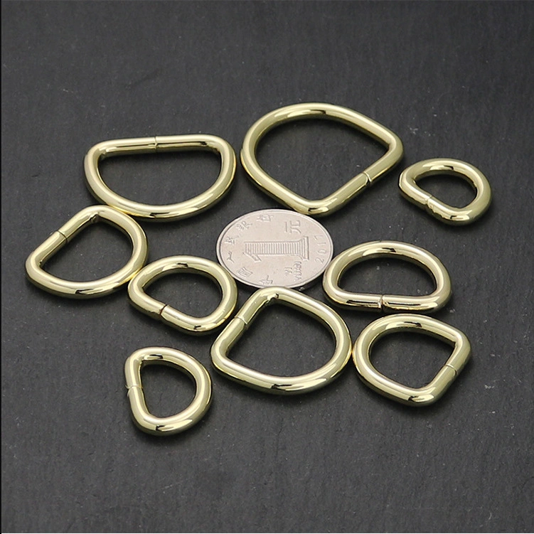 High quality/High cost performance  Metal D-Rings D Ring Loop Buckle for Bag Backpack