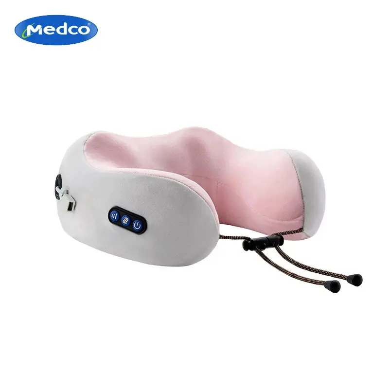 High quality/High cost performance  Portable Memory Cotton Electric Multi-Functional U-Shaped Neck Massager Travel Pillow