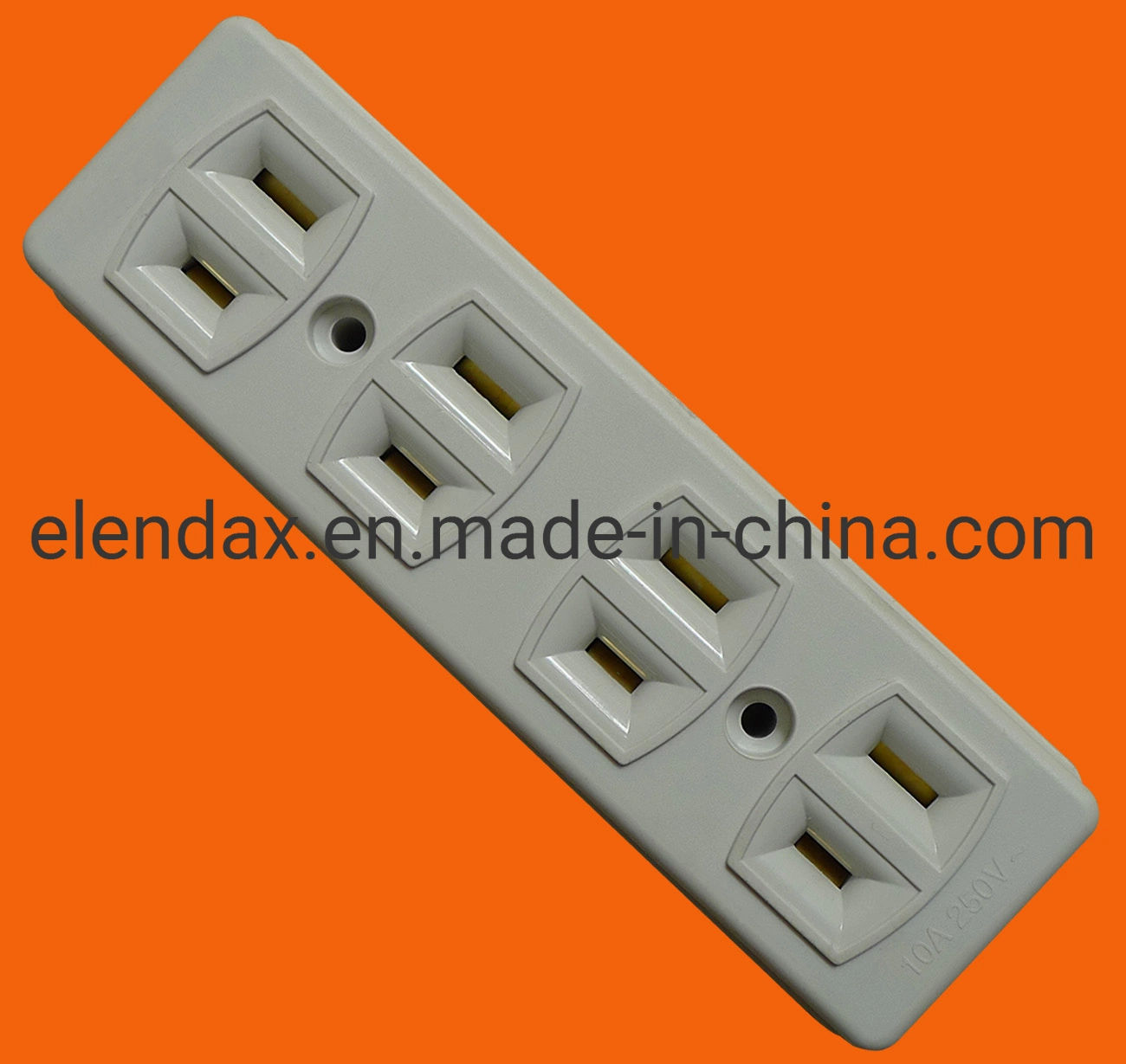 American Style Four Way Extension Socket