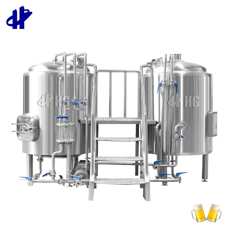 Fábrica de alta calidad Industrial automática Artesanía cerveza Brewing Machine/ Home Equipo usado de la cervecería 500L