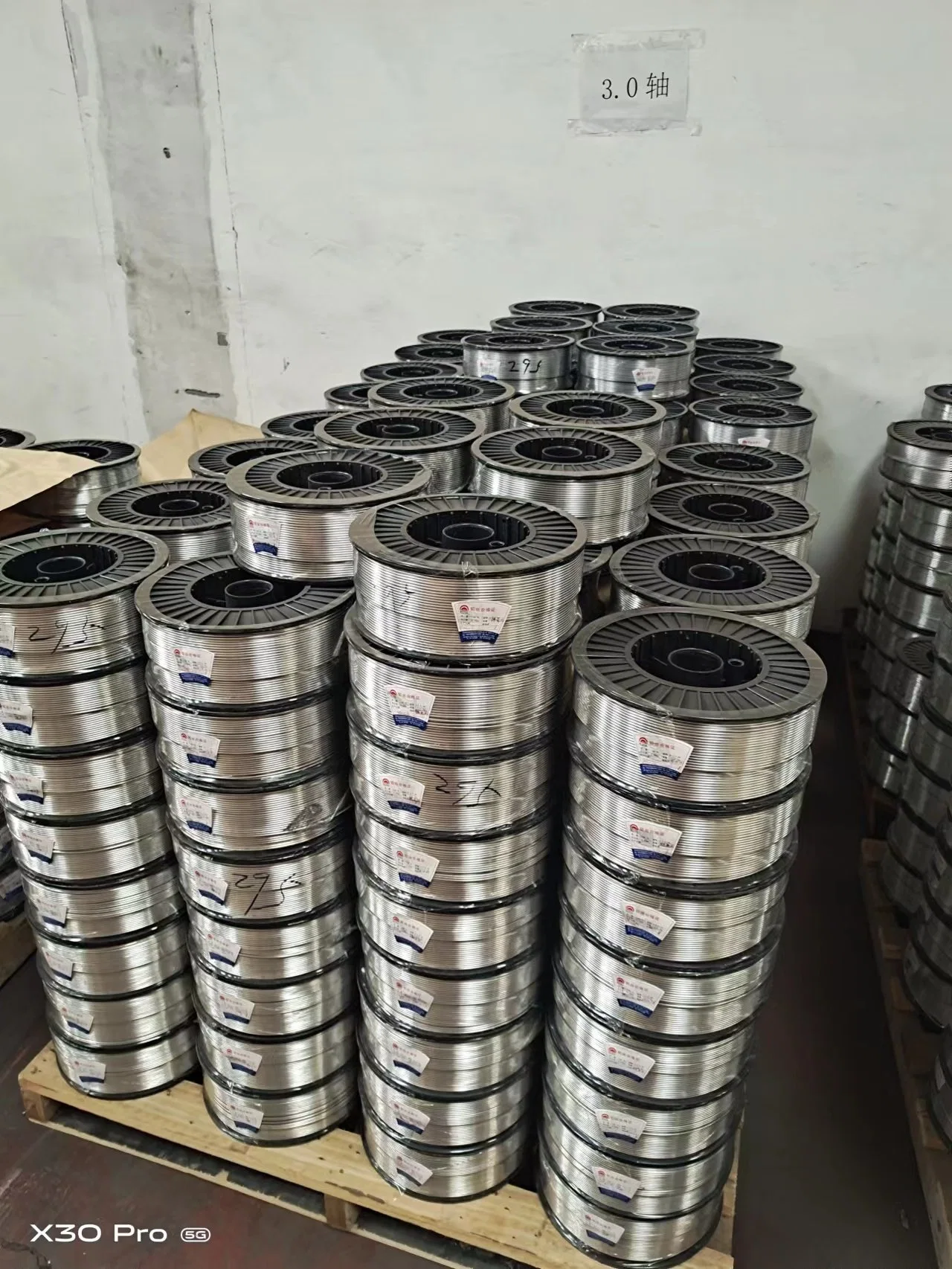 1,2 mm 1,6 mm 2,0 mm un 99,995% de zinc puro de Zinc de Alambre de aleación de aluminio Znal15 Pegado de alambre para revestimiento térmico arco