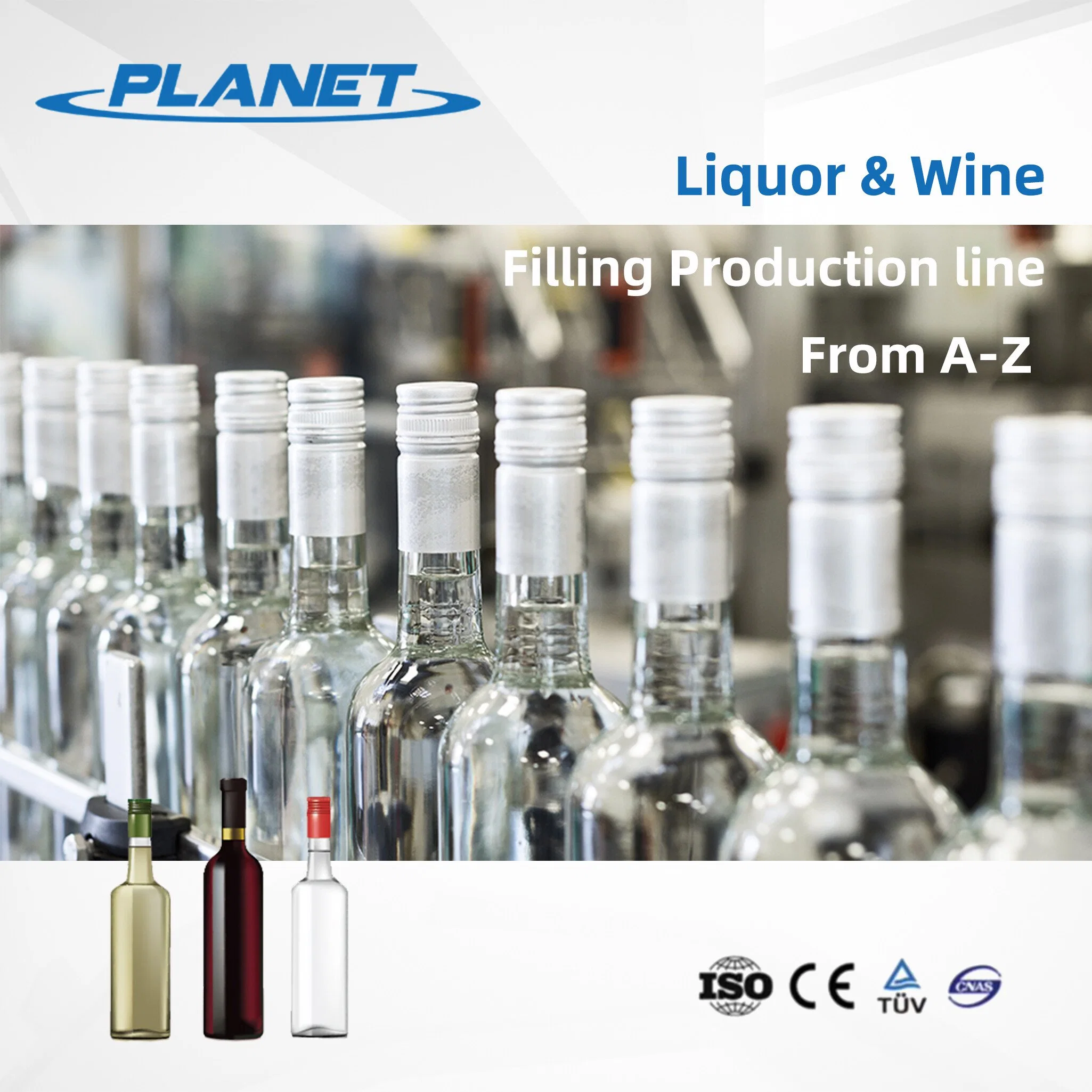 Whisky, Vodka, Red Wine, Spirits and Other Famous Brand Wine Production and Processing Label Equipment