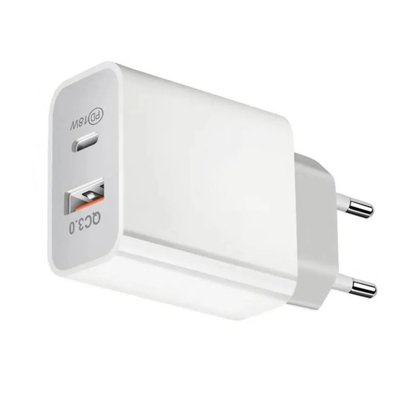 Gute Qualität 5V3a 18W/20W Travel Adapter Laden schnell Dual Port Universal-Ladegerät für USB-Block 2